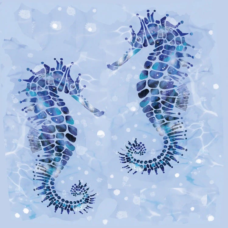 Seahorse Saga by Thomas Little wall art