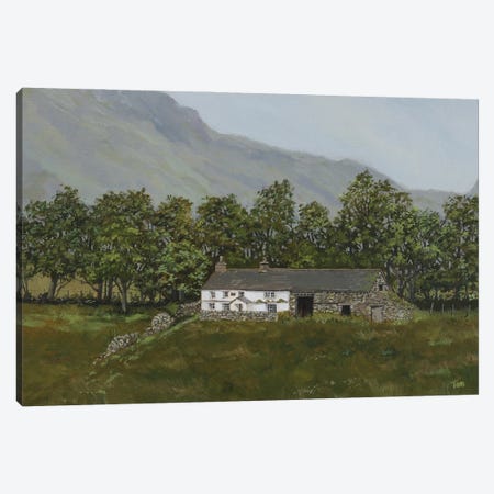 Bridge End Farm, Little Langdale Canvas Print #TLY1} by Tom Clay Canvas Print