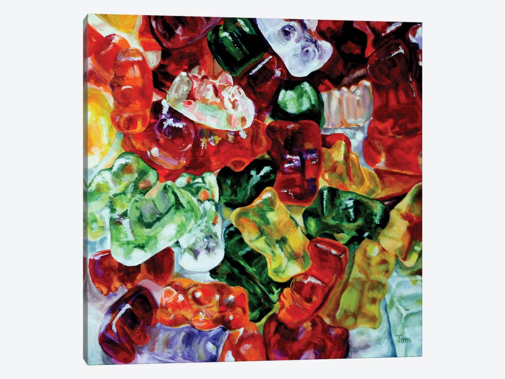 Gummi Bears by Tom Clay 1-piece Canvas Art