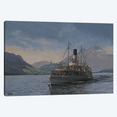 On The Way Back From Mount Pilatus Canvas Print #TLY42} by Tom Clay Canvas Art