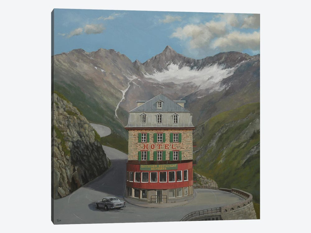 The Hotel Belvedere by Tom Clay 1-piece Canvas Art