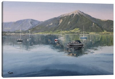 Mount Rigi From Walchwil Canvas Art Print - Tom Clay