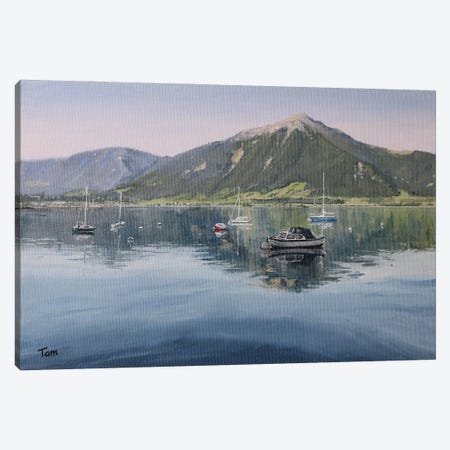 Mount Rigi From Walchwil Canvas Print #TLY48} by Tom Clay Canvas Art
