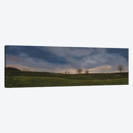 Yorkshire Fields Canvas Print #TLY51} by Tom Clay Canvas Art Print