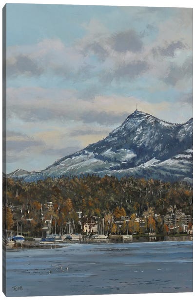 Mount Rigi From Luzern Canvas Art Print - Tom Clay