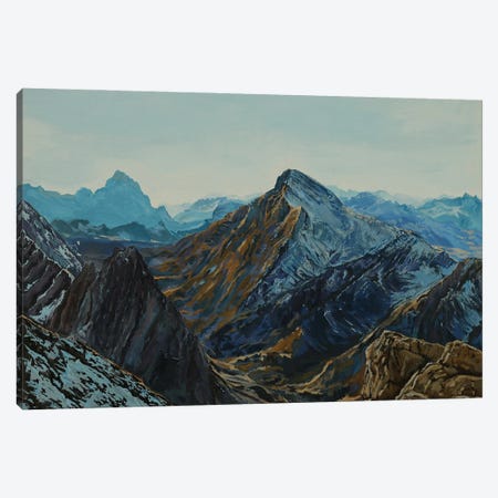 Chratzerengrat From The Glärnisch Glacier Canvas Print #TLY55} by Tom Clay Canvas Wall Art