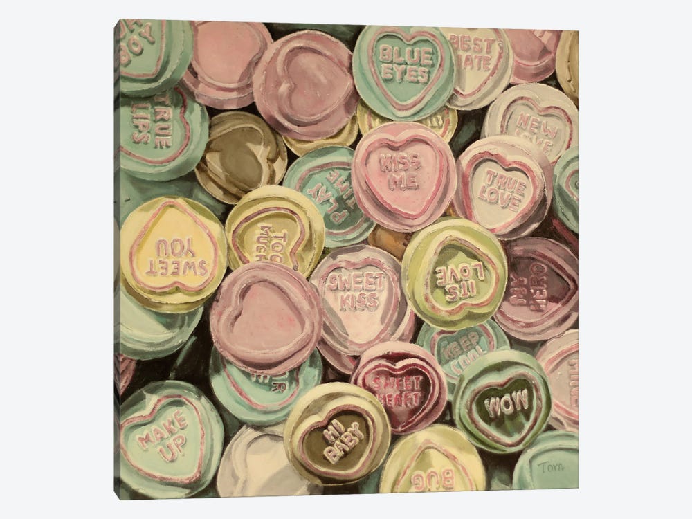 Love Hearts by Tom Clay 1-piece Art Print