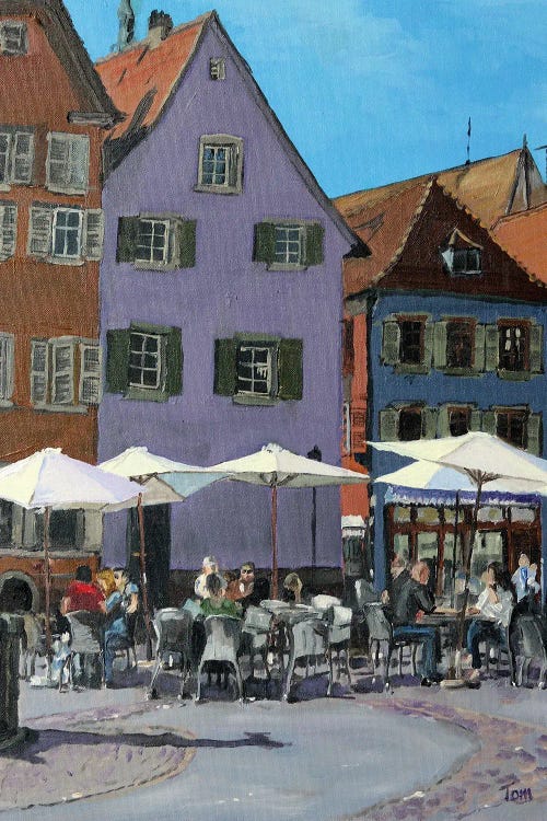 Cafe In Early Spring, Colmar