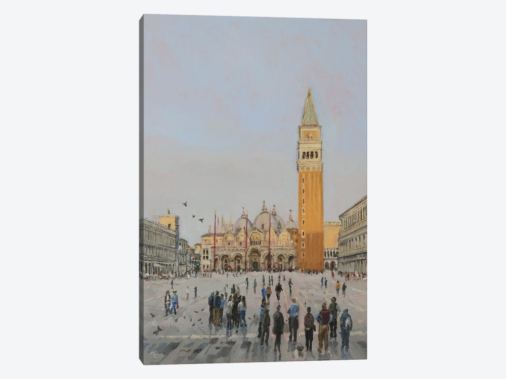 St. Marco Piazzo Before Sunset by Tom Clay 1-piece Art Print