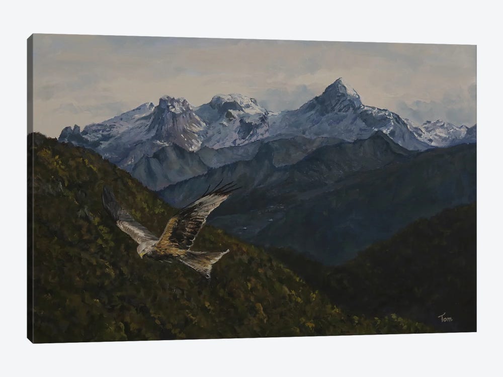 Autumn Flight by Tom Clay 1-piece Canvas Art