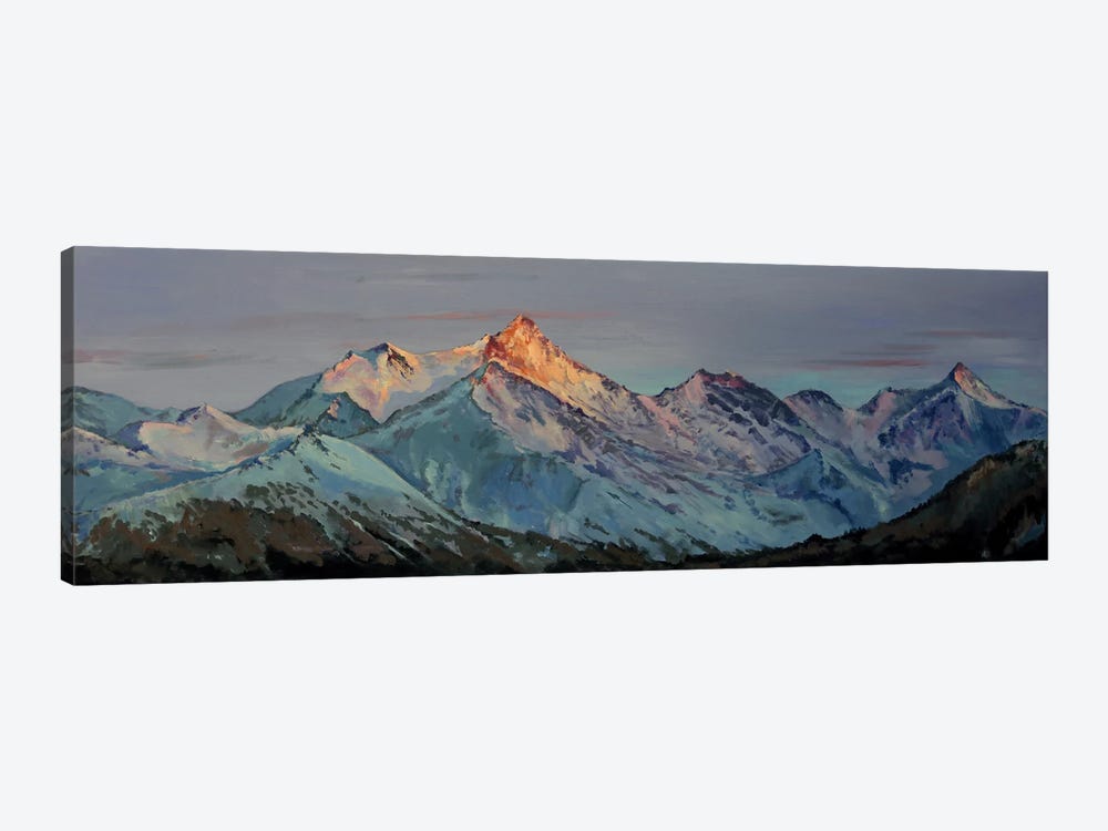 The View From Crans Montana by Tom Clay 1-piece Canvas Artwork