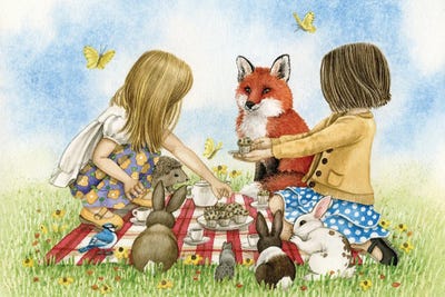 Tea Party by Tracy Lizotte canvas print