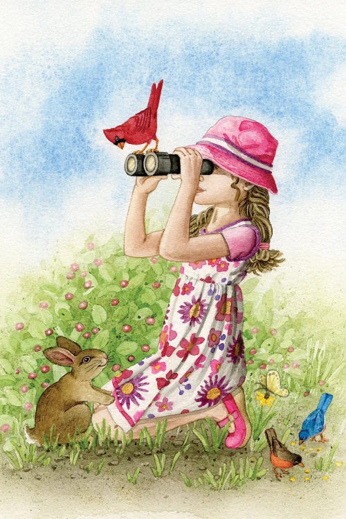 Bird Watching by Tracy Lizotte wall art