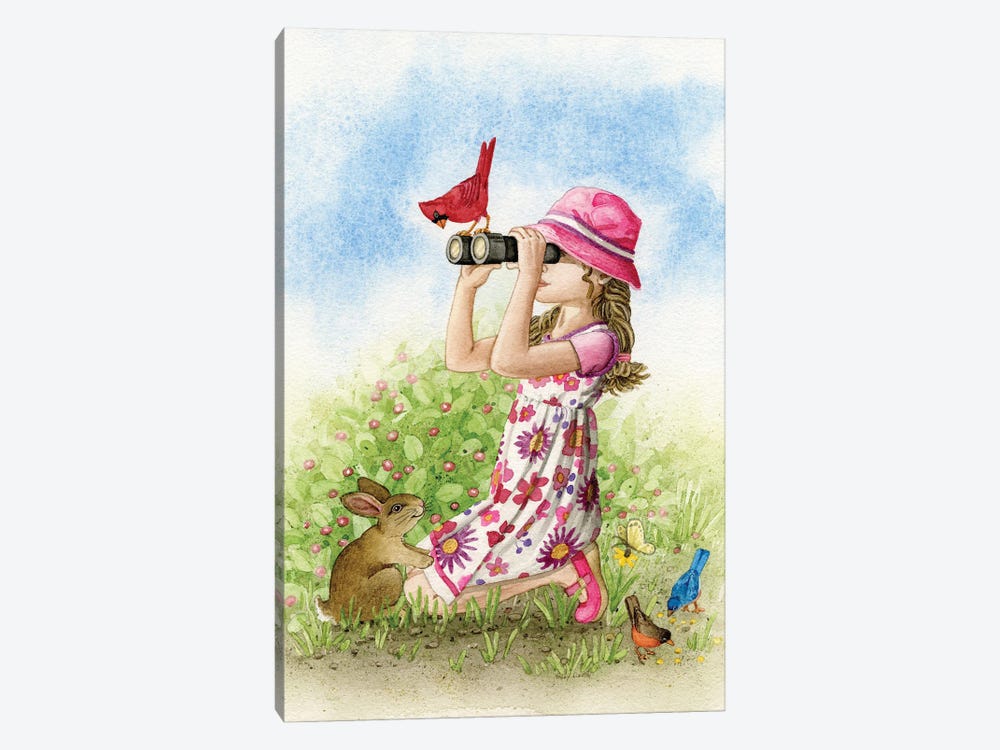 Bird Watching by Tracy Lizotte 1-piece Canvas Wall Art