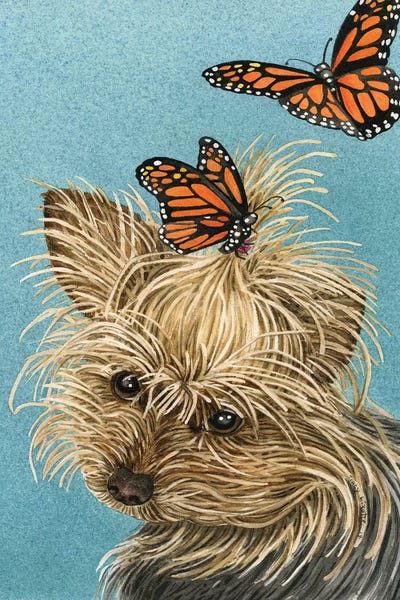 Terriers: Butterfly Accessories by Tracy Lizotte