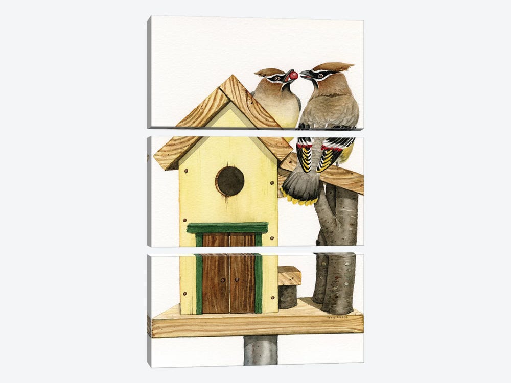 Cabin Living by Tracy Lizotte 3-piece Canvas Print