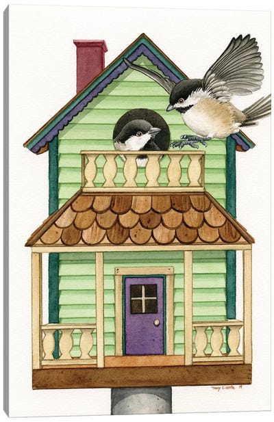 Cottage Living Canvas Art Print - Lakehouse Décor