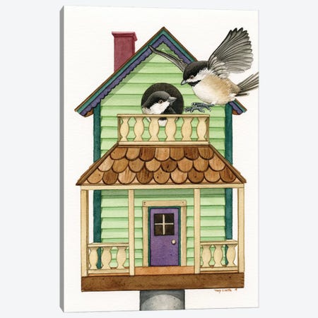 Cottage Living Canvas Print #TLZ23} by Tracy Lizotte Canvas Print