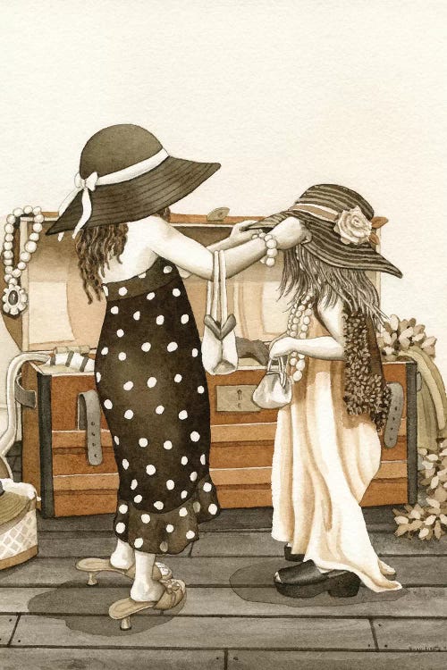 Dress Up by Tracy Lizotte wall art