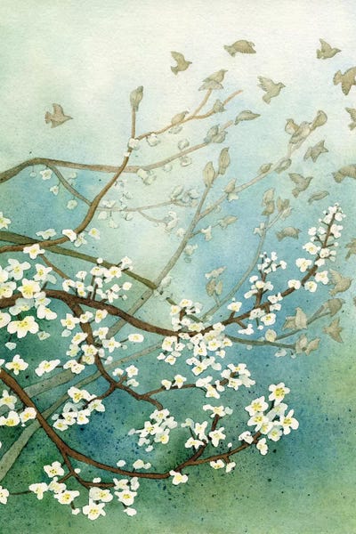 Blossoms: Fly Away I by Tracy Lizotte