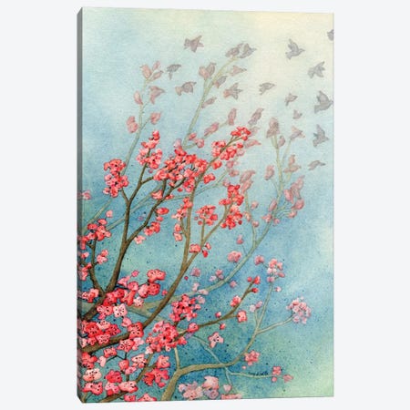 Fly Away II Canvas Print #TLZ31} by Tracy Lizotte Canvas Wall Art
