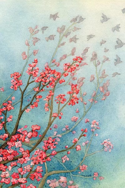 Blossoms: Fly Away II by Tracy Lizotte