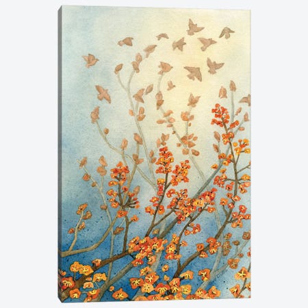 Fly Away III Canvas Print #TLZ32} by Tracy Lizotte Canvas Art
