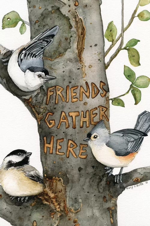 Friends Gather Here