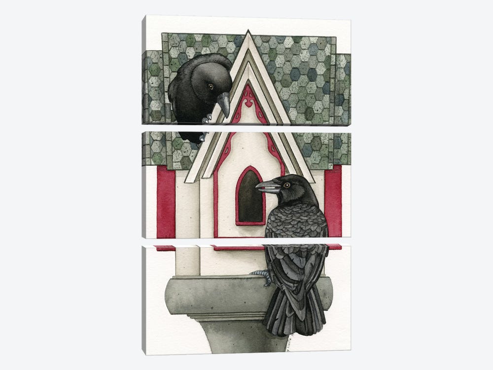 Gothic Living by Tracy Lizotte 3-piece Art Print