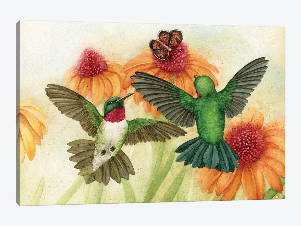 Humingbird Garden II by Tracy Lizotte 1-piece Art Print
