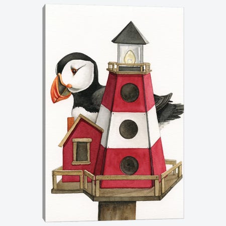 Lighthouse Living Canvas Print #TLZ52} by Tracy Lizotte Canvas Art
