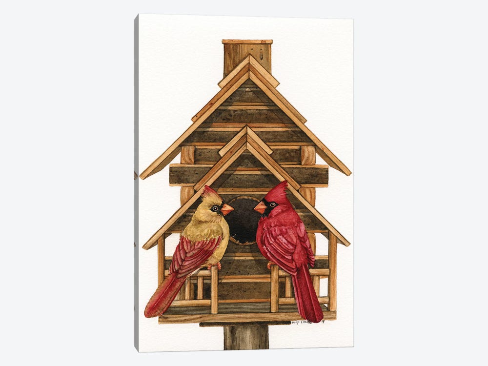 Log Home Living by Tracy Lizotte 1-piece Canvas Art