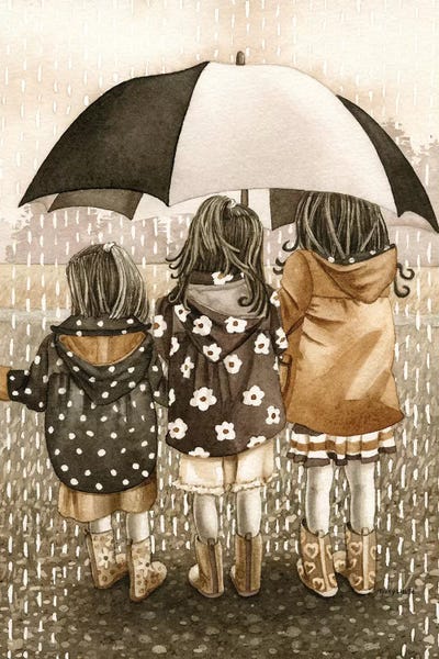 The Joy Of Life: Rainy Day by Tracy Lizotte