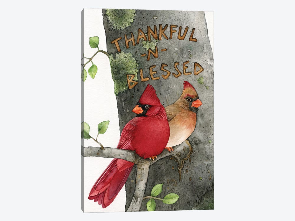 Thankful N Blessed by Tracy Lizotte 1-piece Art Print