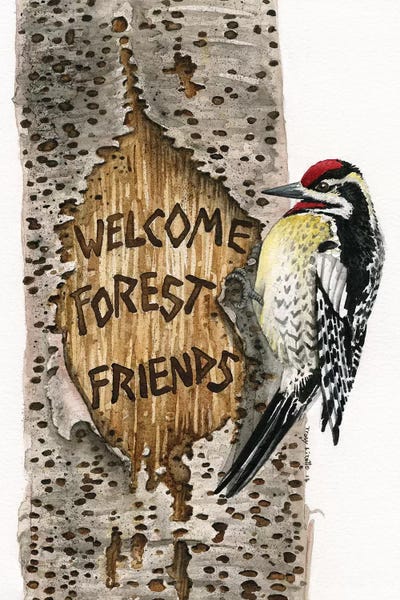 Lakehouse Décor: Welcome Forest Friends by Tracy Lizotte