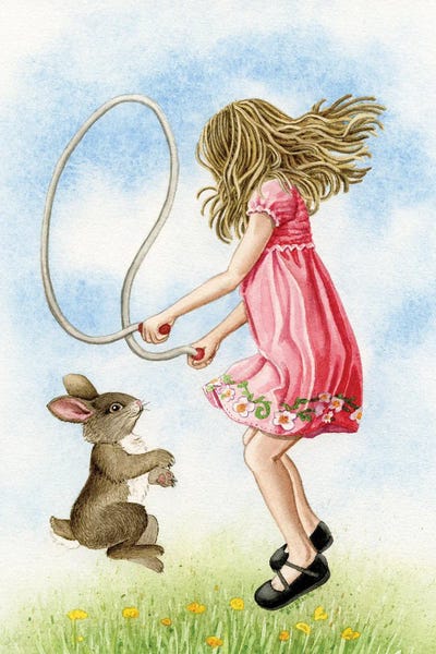 Jumping Rope by Tracy Lizotte framed wall art