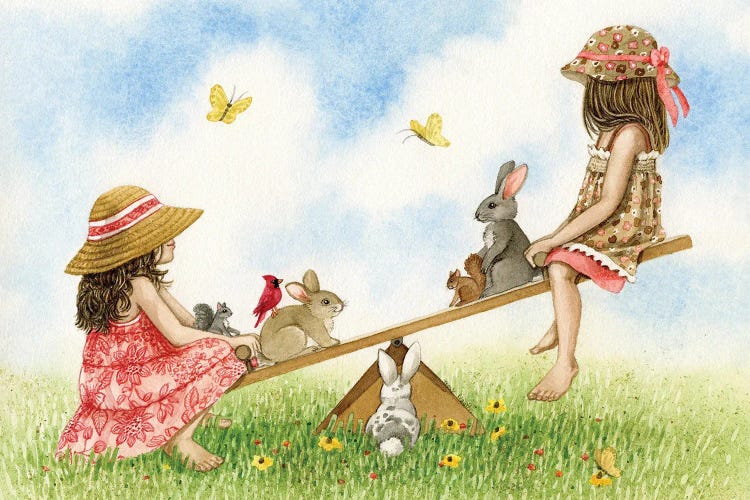 SeeSaw by Tracy Lizotte wall art