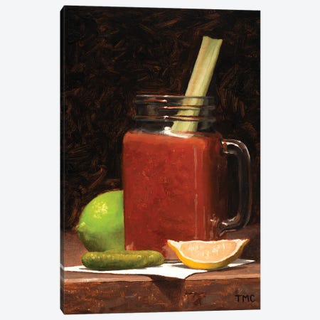 Bloody Mary Canvas Print #TMC1} by Todd M. Casey Canvas Art Print