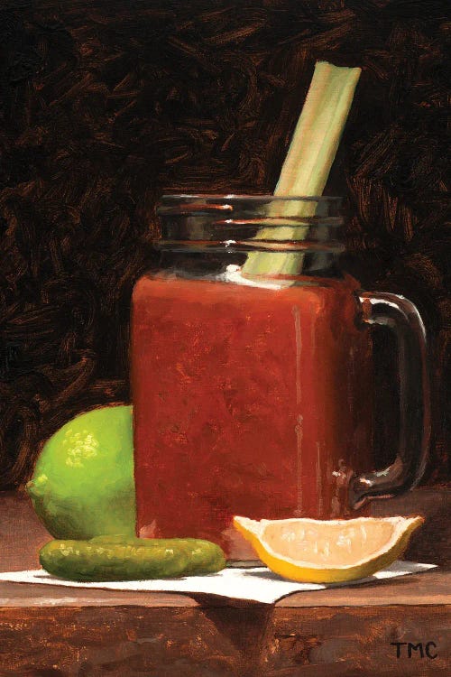 Bloody Mary by Todd M. Casey wall art