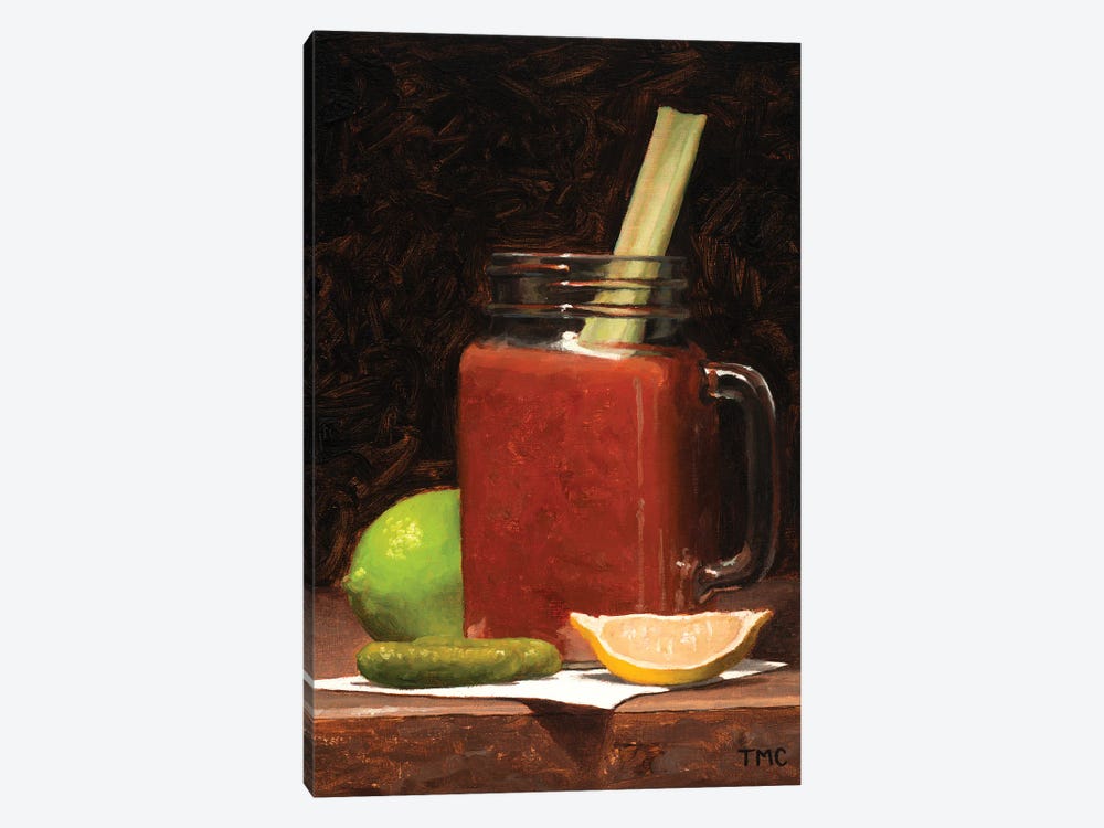 Bloody Mary by Todd M. Casey 1-piece Canvas Wall Art