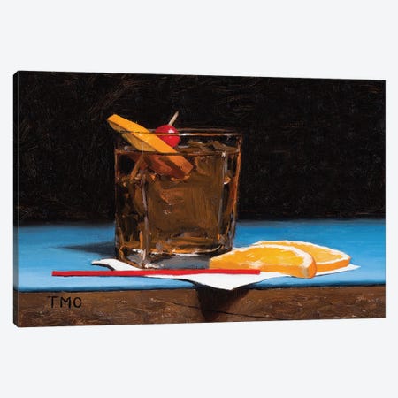 Old Fashioned Canvas Print #TMC5} by Todd M. Casey Canvas Artwork
