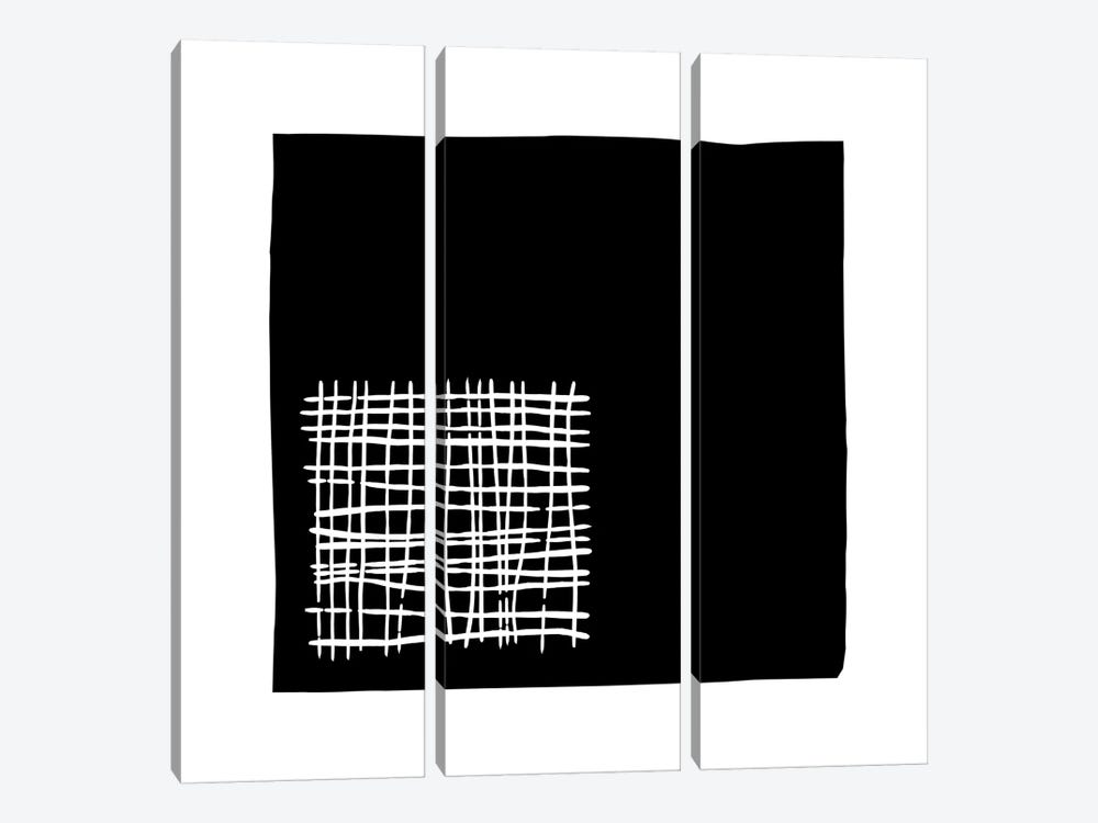 Black+White Gallery Wall IV by The Maisey Design Shop 3-piece Canvas Art Print