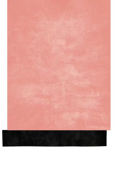 Black & Pink: Cutout Blocks II by The Maisey Design Shop
