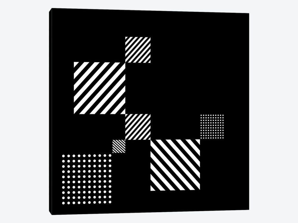 Black+White Gallery Wall II by The Maisey Design Shop 1-piece Canvas Print