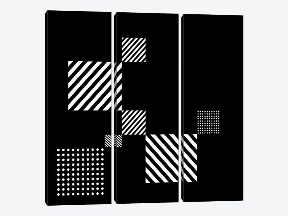 Black+White Gallery Wall II by The Maisey Design Shop 3-piece Art Print