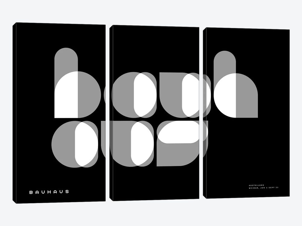 Bauhaus I by The Maisey Design Shop 3-piece Art Print