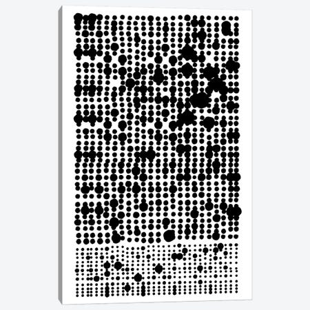Rows Of Dots Canvas Print #TMD42} by The Maisey Design Shop Canvas Wall Art
