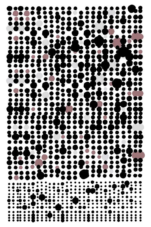 Rows Of Dots II