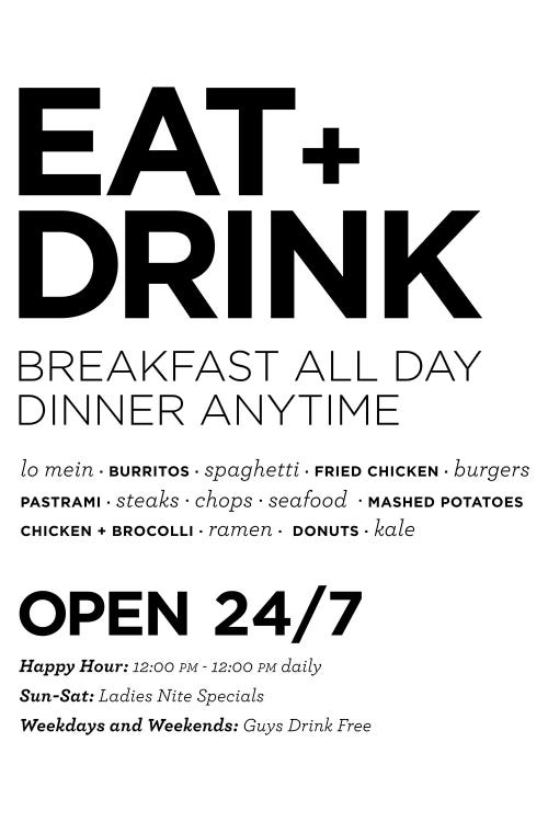 Eat + Drink