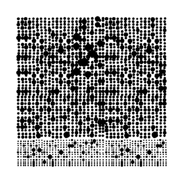 High School: Black+White Dot Gallery Wall I by The Maisey Design Shop